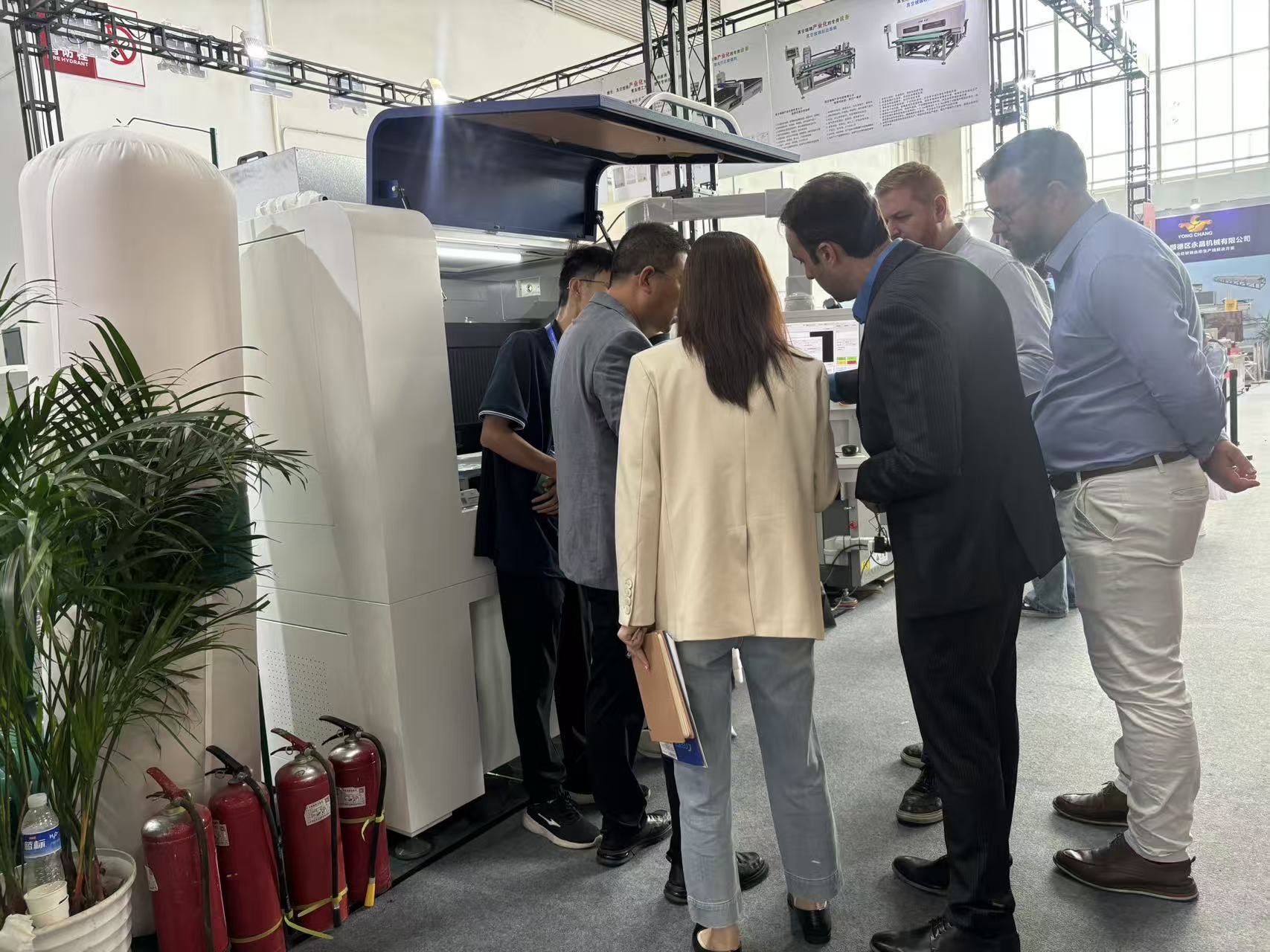 Our exhibition booth