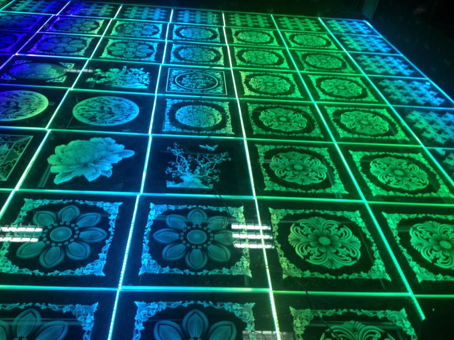 Internal laser engraving sample 9