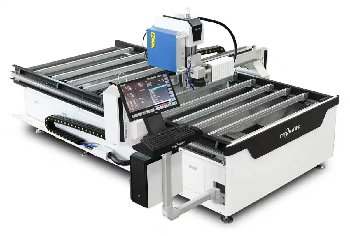 Image showing a Laser sandblasting & drilling machine